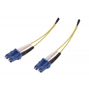 33012410100008, Соединения оптоволоконных кабелей LC Fiber Optic Jumper Cable Assembly, 2xLC Duplex, SM 9/125um, 10m