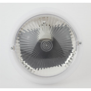 Светильник НБП 06-60-001 Сириус поликарбонат IP54 E27 max 60Вт D220 круг призма Б0048029