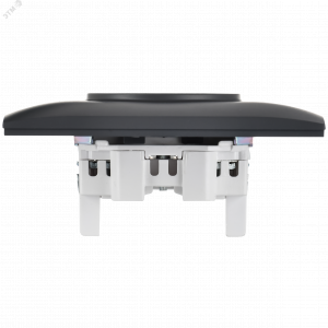 SKANDY Розетка 2-местная без заземления с защитными шторками 10А в сборе SK-R09T титан IEK SK-R23-10-K48-F