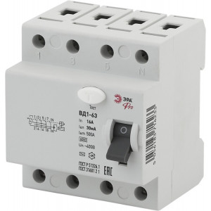 УЗО PRO NO-902-43 ВД1-63 4P 16А 30мА Б0031887