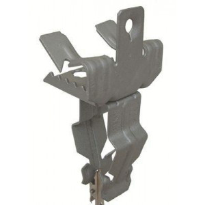 Держатель для крепления трубы к балке 4-10 мм диам 22-30 мм гориз.монт. CM618130