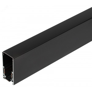 Шинопровод трековый TRM-S20-300-B L3000 48В накладной/подвесной магнитн. NOVA черн. Б0054840