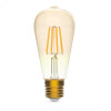 Лампа светодиодная филаментная Smart Home DIM E27 ST64 Golden 7 Вт 1/10/40 1290112