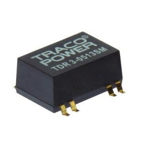TDR 3-4811SM, Преобразователи постоянного тока в постоянный с изоляцией Product Type: DC/DC;Package Style: SMD;Output Power (W): 3;Input Voltage: 36-75 VDC;Output 1 (Vdc): 5;Output 2 (Vdc): N/A;Output 3 (Vdc): N/A