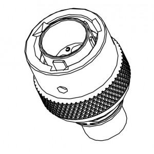 RT06104PWH, Стандартный цилиндрический соединитель Eco-Mate Plug Size 10 4Pos Pin