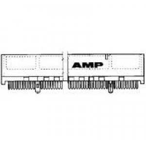 5650091-2, Стандартные краевые разъемы CONNECTOR ASSEMBLY DUAL POSITIONS .050