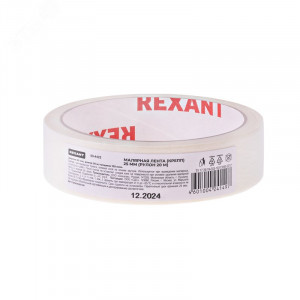 Малярная лента (крепп) 25 мм (рулон 20 м) 09-4422