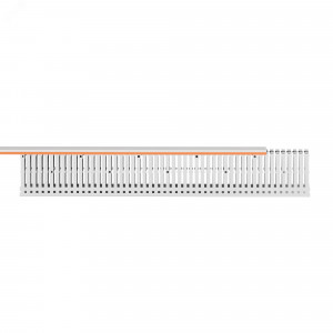 Короб перфорированный, без галогенов, светло-серый RLHF6 40x80 01127RLHF