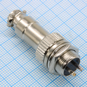 DS1110-01-02B6, Разъем миниатюрный 2 контакта (блок-кабель)