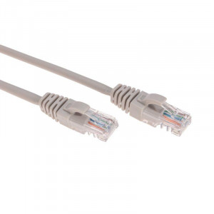 Патч-корд U/UTP CAT 5e RJ45-RJ45 26AWG LSZH сер. 2м 02-0100-2