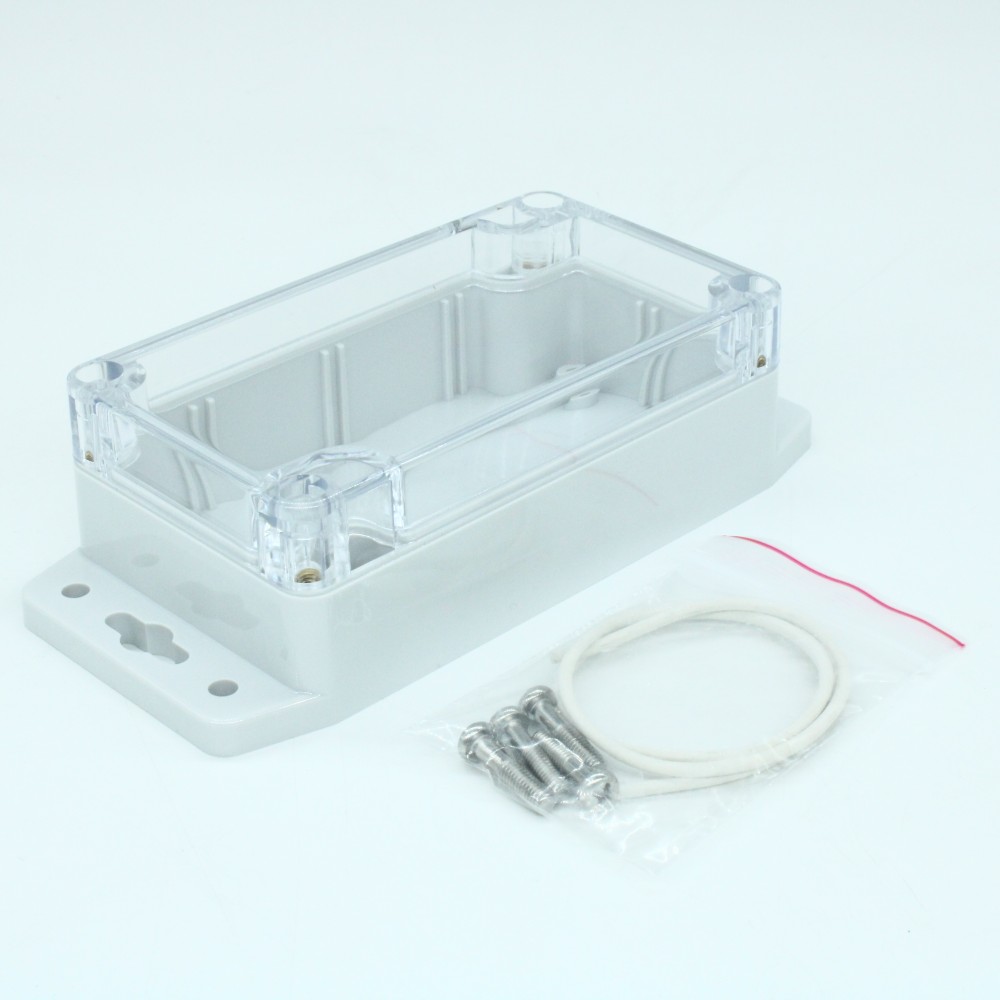 Изображение товара Герметичный корпус G203CMF из поликарбоната IP65 для электроники светло-серый