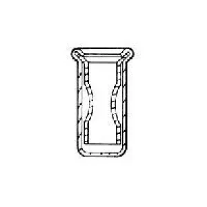 5050871-8, Гнездо пружинное одиночное на плату
