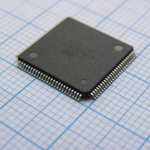 EFM32GG12B410F1024GQ100-A, Микроконтроллер 32-бит ядро ARM Cortex-M4 72МГц 1024кБ порт USB LCD