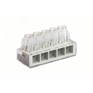 Клеммная колодка соединительная 5х4,5мм. B65