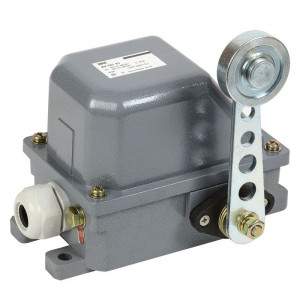 Выключатель концевой КУ-701 У1 рычаг с роликом 10А IP44 2 эл. цепи KV-1-701-1