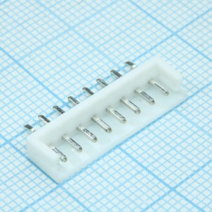 B8B-EH-A-(LF)(SN), Разъем на плату, Pin Header, ввод сверху, Wire-to-Board, 2.5 мм, 1 ряд(-ов), 8 контакт(-ов), Сквозное Отверстие коробка