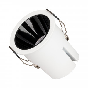 Светильник MS-ATLAS-BUILT-R72-20W Warm3000 (BK-BK, 30 deg, 230V) 035466, Встраиваемый светильник даунлайт. Мощность 20 Вт, св. поток 1640 лм, 82 лм/Вт, теплый 3000 K, CRI>90, UGR<16, угол 30°, напряжение питания 230 В. Черный круглый корпус из алюминия, степень защиты IP20. Размер: диаметр 72 мм, высота 79 мм. Монтаж встраивае