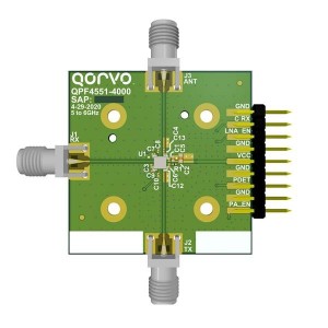 QPF4551EVB01, WiFi / 802.11 Development Tools Evaluation Board - QPF4551