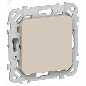 FLITE Заглушка с суппортом ЗГ-ФлЛ льняной IEK FI-PL10-K88