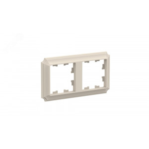 Рамка 2-пост. AtlasDesign Antique универс. беж. SE ATN100202