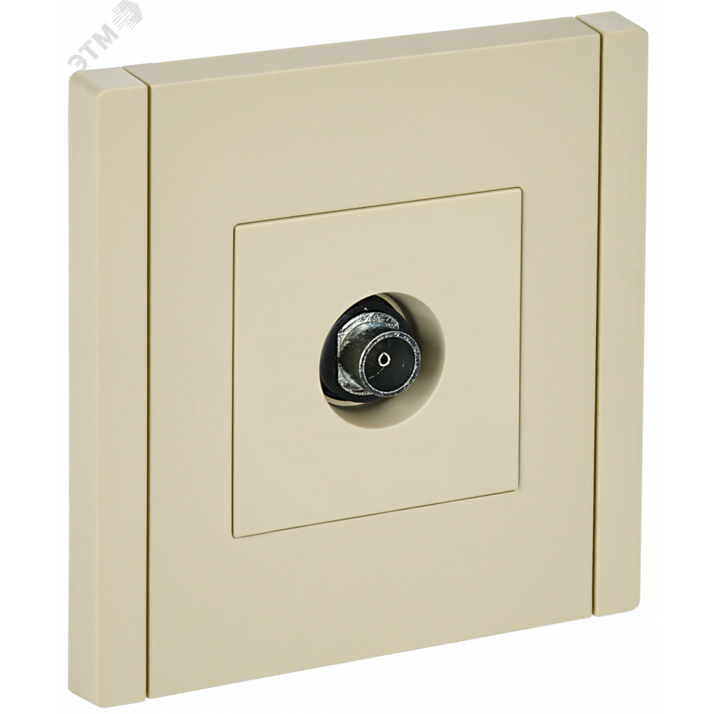 Изображение товара FORTE&PIANO Розетка TV оконечная FP428 ваниль IEK FP-A10-O-K10