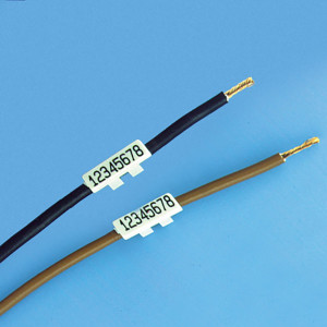 brdIC11B3, IC11B3 кабельная бирка, размер 4х11мм, белая, для диаметра кабеля 1,70-3,20мм, 672 шт/упак.