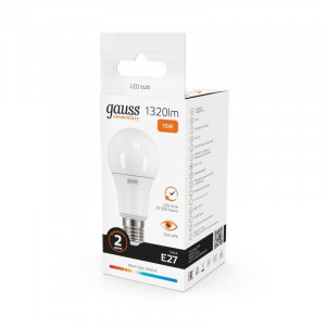 Лампа светодиодная Elementary 15Вт A60 грушевидная 3000К тепл. бел. E27 1320лм 23215