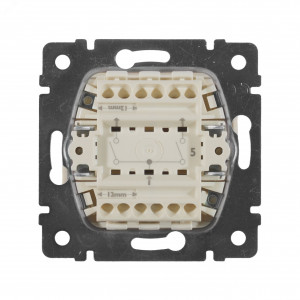 Выключатель 2-кл. СП Valena 10А IP31 250В механизм сл. кость Leg 774305