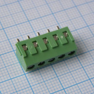 DG381-3.81-05P-14-00A(H), Винтовой клеммный блок. Серия DG381-3.81