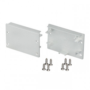 Заглушка SL-LINE-4932 019309, Пара заглушек для профиля SL-LINE-4932. В комплекте 2 заглушки, 8 шурупов. Цена за весь комплект.