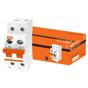 Выключатель нагрузки (мини-рубильник) ВН-32 2P 100A SQ0211-0019