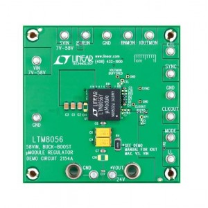 DC2154A, Средства разработки интегральных схем (ИС) управления питанием LTM8056 Demo Board - 58VIN, 48VOUT Buck-