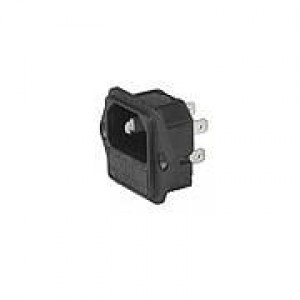 6200.2100, Модули подачи электропитания переменного тока 1 Pole Screw-on Sldr Socket and fusedrawr