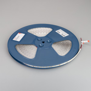 Лента IC-A72-10mm 48V White6000 (3.8 W/m, IP20, 2835, 60m) 038807, Стабилизированная светодиодная лента длиной 60м с подключением с одной стороны IC-A72, открытая. Светодиоды 2835, 72 шт/м (4320 шт на 60 м), белая плата, ширина 10 мм, скотч 3M. Цвет БЕЛЫЙ 6000К, цветопередача CRI>85, угол 120°. Питание 48 В, мощность 3.8