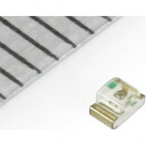 KP-2012VGC-A, Светодиод smd 2х1,25мм/зеленый/520нм/50-100мкд/прозрачный/120°