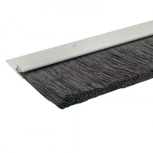 Щеточный буртик на алюминиевом держателе 400*45 ЕKF (2шт)