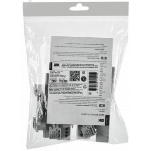 TEKFOR Шина L фаза изолированная на универсальном держателе 6х9-16-Ср IEK TF-NN10-16-KL-K03