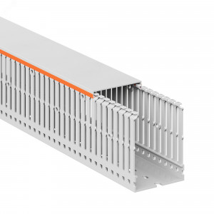 Короб перфорированный, без галогенов, светло-серый RLHF6 60x80 01128RLHF