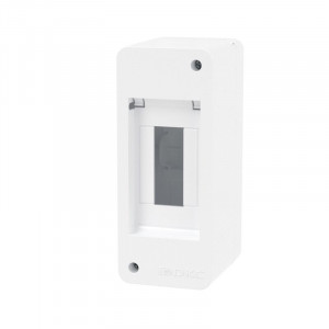 Щит 2 модуля настенный FRAME, белый, без дверцы F02W0W0