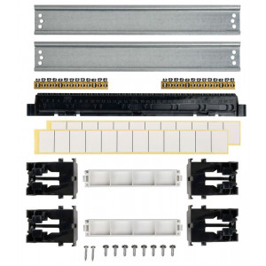 Корпус пластиковый ЩРВ-П-24 IP41 черн. прозр. дверь TEKFOR TF5-KP12-V-24-41-K01-K03