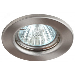 Светильник точечный ST1 SN 50Вт MR16 12В штампован. сатин никель C0043800