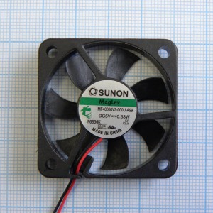 MF40060V2-000U-A99, Вентилятор 5В 40x6 V 6000об/мин 9,3м3/час, 25,7дБ (Recommended replacement: MF40060V2-1000U-A99)
