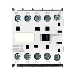 Мини-контактор МКЭ 16А кат. 230В AC 1НО PROxima Mctr-s-16-230