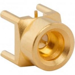 SMP-MSLD-PCT15T, РЧ соединители / Коаксиальные соединители SMP Strgt Jack, Lmtd ThruHl Legs, 50Ohm