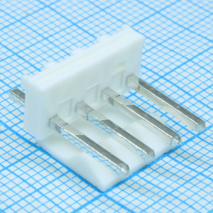 26604040, Соединитель провод-плата HDR 4 контакт(ов) 3.96мм прямой монтаж в отверстие пакет