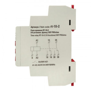 Реле времени (10 устанавл. функц.) RT-10-2 PROxima rt-10-2