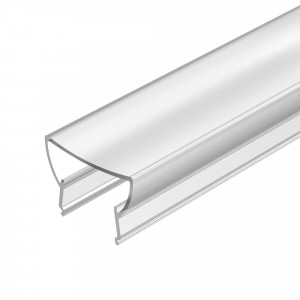 Экран ARH-WIDE-(B)-H20-2000 TPZ Frost-PM 018821, Объемный полуматовый экран-трапеция к профилям ARH-WIDE-H20, ARH-WIDE-B-H20.