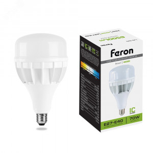 Лампа светодиодная LED 70вт Е27/Е40 белый 25822