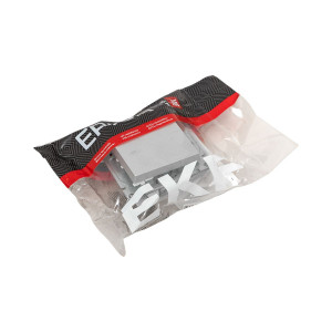 Механизм выключателя, одноклавишный, проходной, алюминий Эпика EKF UP1-SWA-11