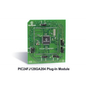 MA240037, Дочерние и отладочные платы Plug In Module for PIC24FJ128GA204